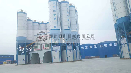 120攪拌站助力鄭州地鐵建設(shè)